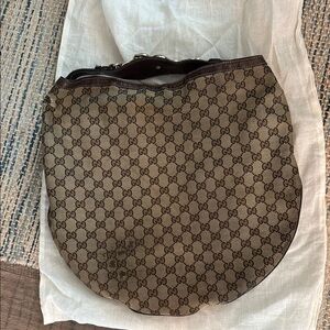Vintage Gucci Brown Monogram Women's Bag